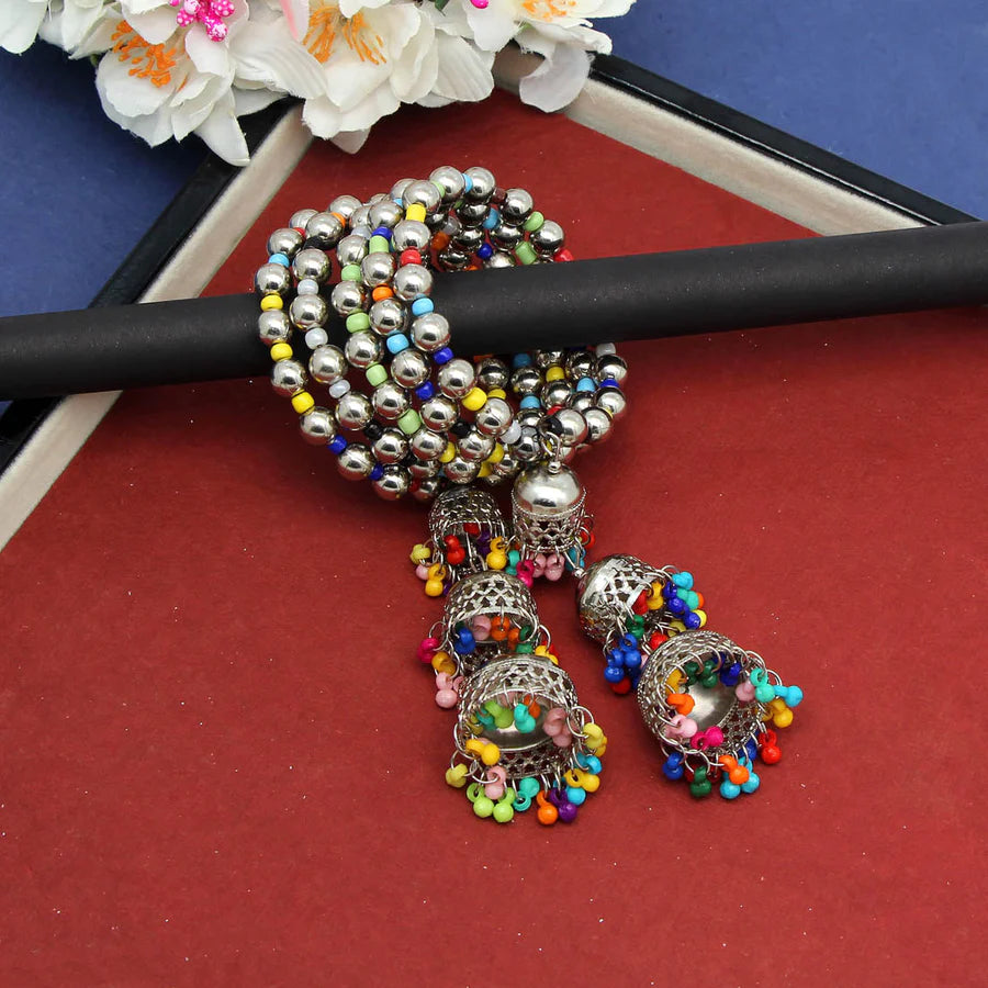 Multi Color Oxidised Bracelet
