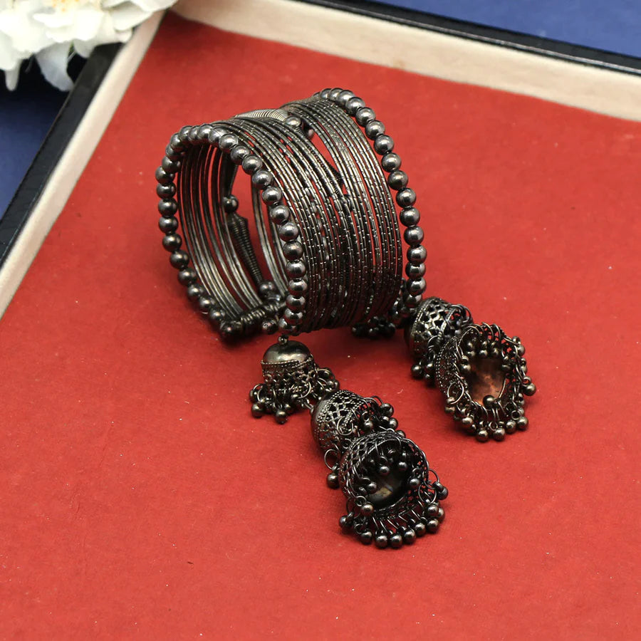 Multi Color Oxidised Bracelet