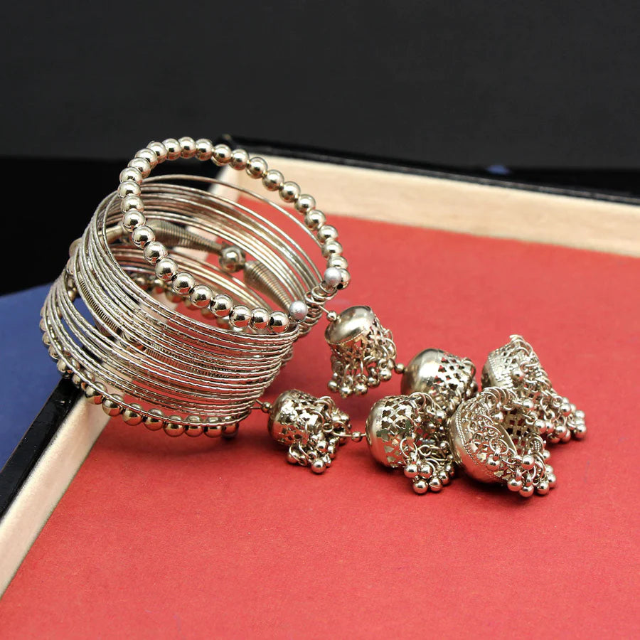 Multi Color Oxidised Bracelet