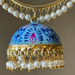 Handpainted Meenakari Earrings