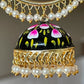 Handpainted Meenakari Earrings