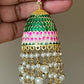 Handcrafted Meenakari Earrings