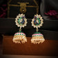 Kundan Peacock Earrings