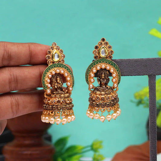 Temple Jhumkas
