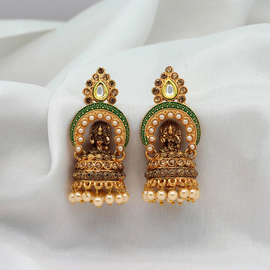 Temple Jhumkas