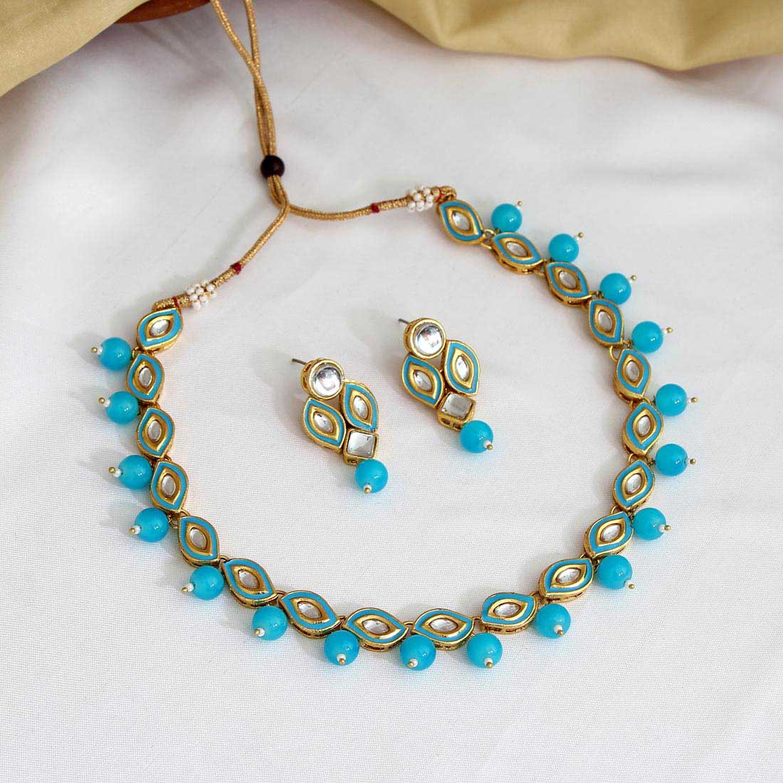 Kundan & Pearl Necklace Set