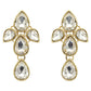 Pink Color Kundan Necklace With Earrings